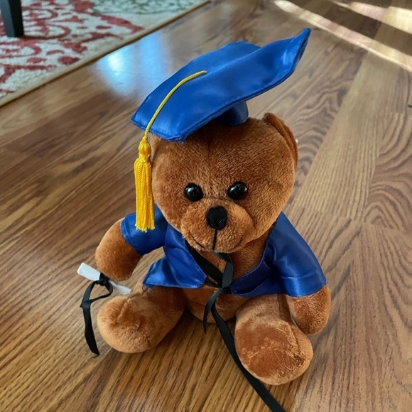 Graduation Teddy Bear Plush Animal - Picture 1 of 6